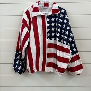Vintage Flagwear 100% Cotton Patriotic Men’s Jacket